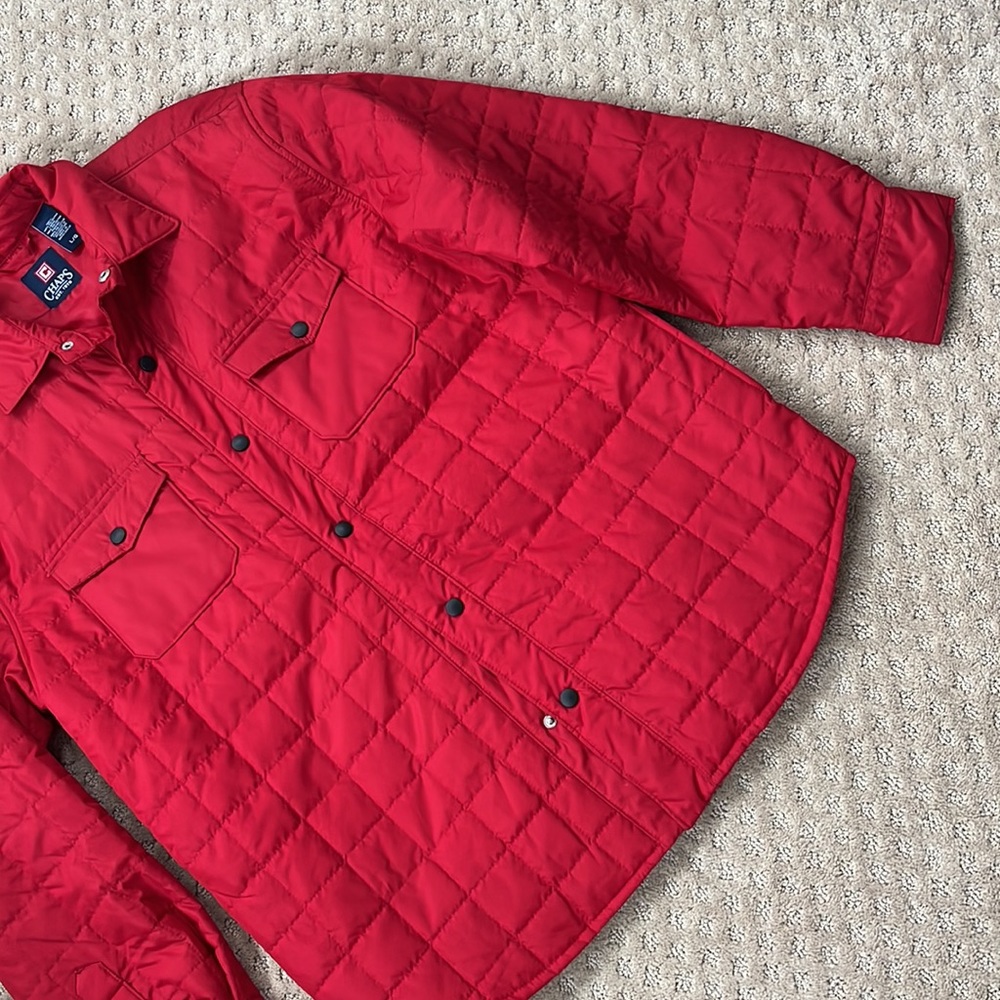 Chaps Quilted Spring Lightweight Jacket - image 4